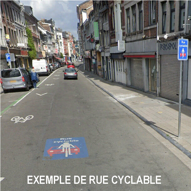 rue cyclable liège